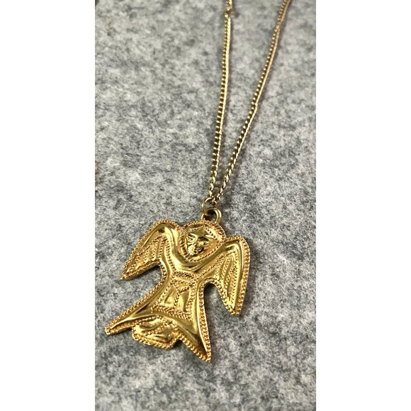 Metropolitan Museum of Art Jewelry - MMA Wearable Art 1992 Angel stylized necklace